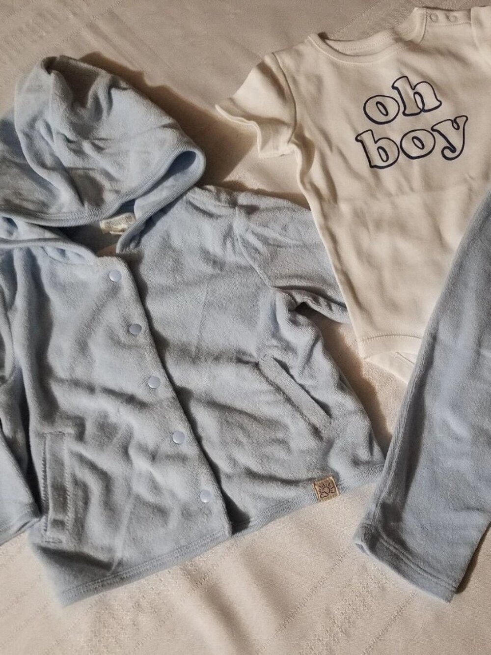 GYMBOREE New Arrivals Big Shark Hooded Jacket Pants Outfit 6-12 Month NWT